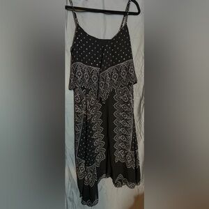 Black and White bandana dress